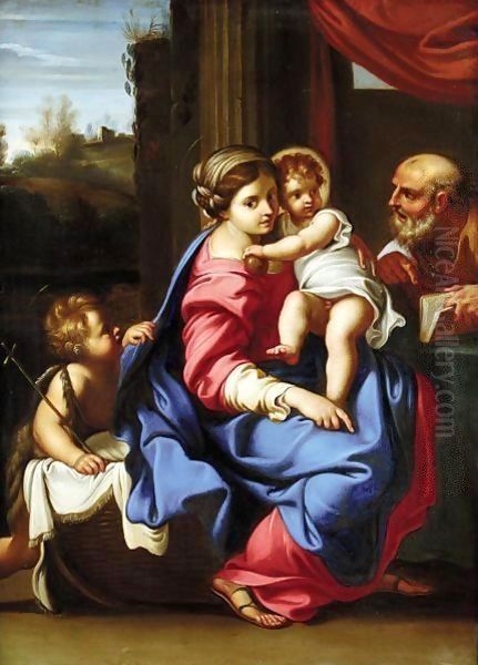 The Montalto Madonna Oil Painting by Annibale Carracci