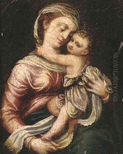 The Madonna and Child Oil Painting by Denys Calvaert