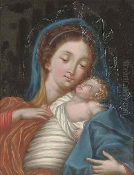 The Virgin and Child Oil Painting by Denys Calvaert