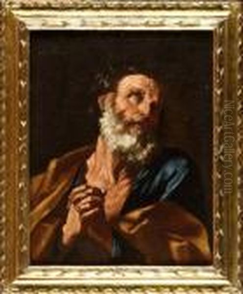 (attribuito A) Oil Painting by Giovanni Lanfranco