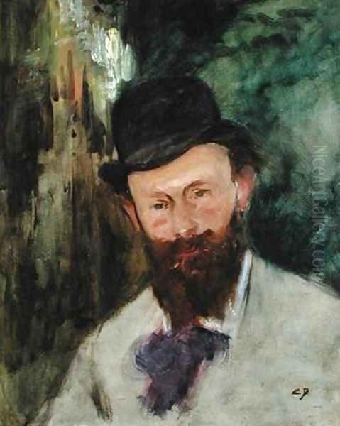 Portrait of Edouard Manet 1832-83 Oil Painting by Charles Emile Auguste Carolus-Duran