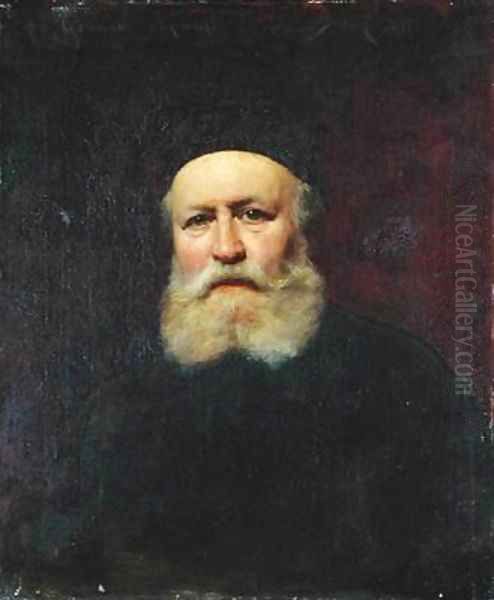 Portrait of Charles Gounod 1818-93 Oil Painting by Charles Emile Auguste Carolus-Duran