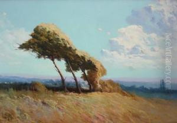 Tarde De Viento Oil Painting by Ernesto Laroche