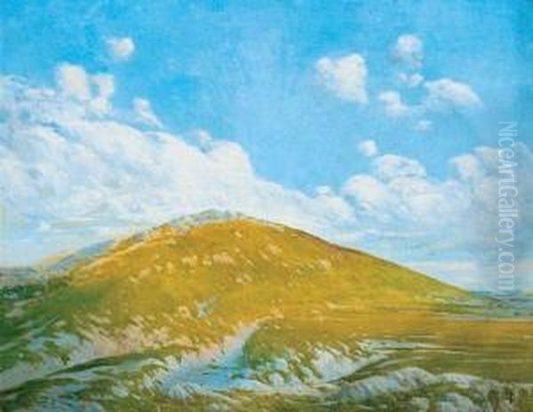 Del Cerro Arisco Oil Painting by Ernesto Laroche