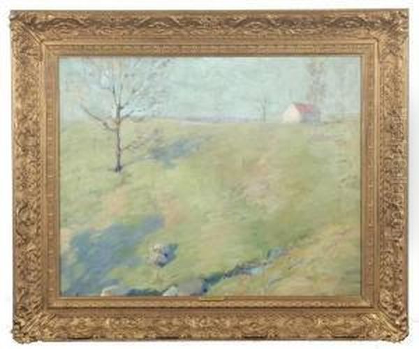 Little Wills Hollow Oil Painting by William Langson Lathrop