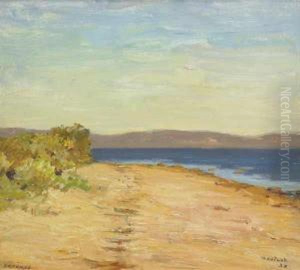 ''montauk Oil Painting by William Langson Lathrop