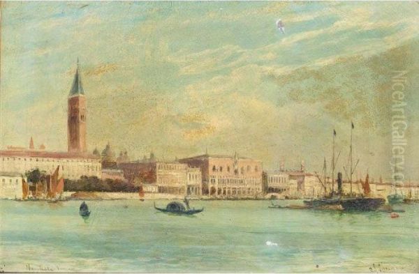 The Doge's Palace Oil Painting by Charles James Lauder