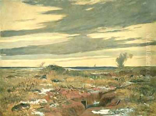 No Mans Land Oil Painting by Maurice Galbraith Cullen