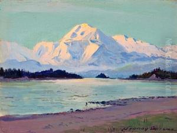 Mt. Mckinley Oil Painting by Sidney Laurence