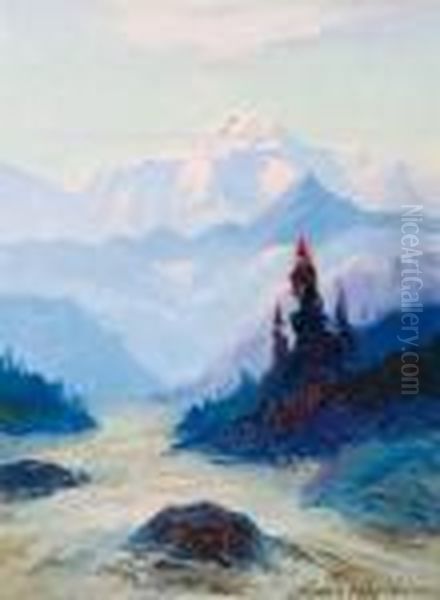 Mount Mckinley, Alaska Oil Painting by Sidney Laurence