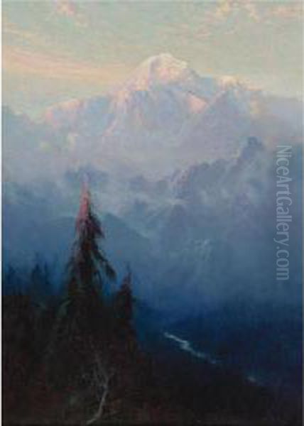 Mount Mckinley Oil Painting by Sidney Laurence