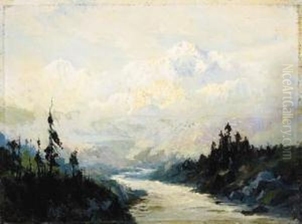 Mount Mckinley, Alaska Oil Painting by Sidney Laurence