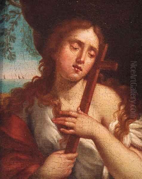 The Penitent Magdalen Oil Painting by Sebastiano Conca