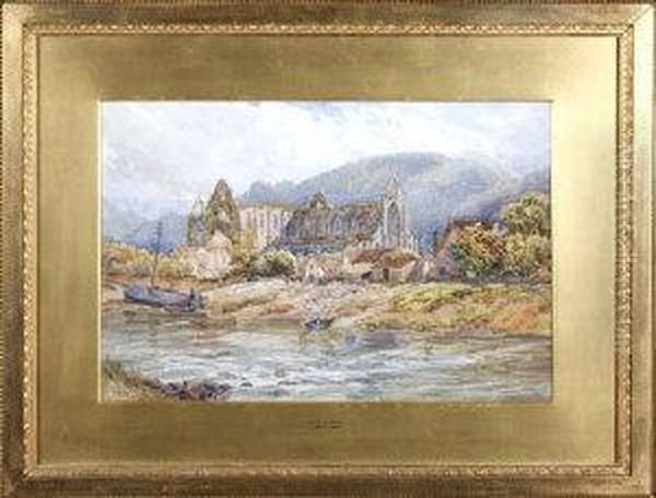 Tintern Abbey Oil Painting by David Law