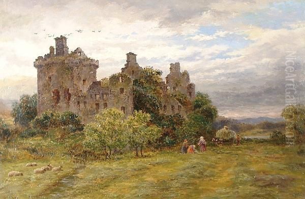 Hermitage Castle Oil Painting by David Law