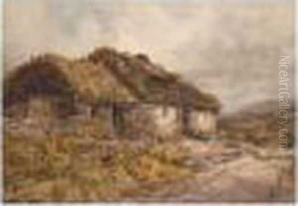 The Crofter's Cottage Oil Painting by David Law