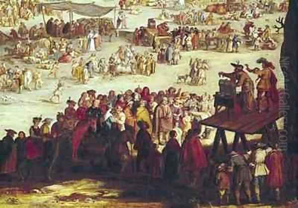 The Fair at Impruneta Oil Painting by Jacques Callot