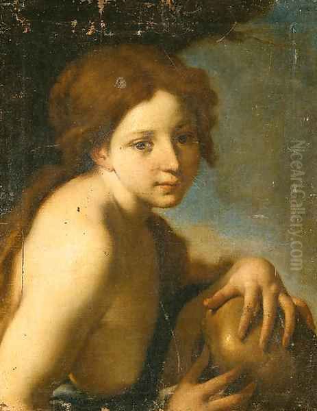 The Penitent Magdalen Oil Painting by Carlo Cignani