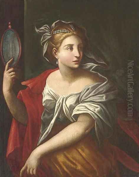 A personification of Vanity by Carlo Cignani