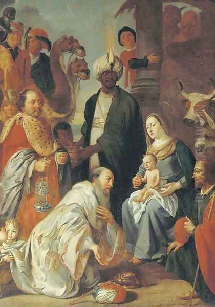 The Adoration of the Magi Oil Painting by Gaspar De Crayer