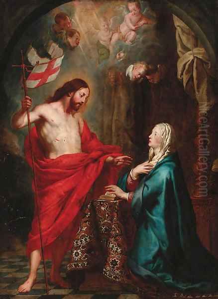 Noli me tangere Oil Painting by Gaspar De Crayer