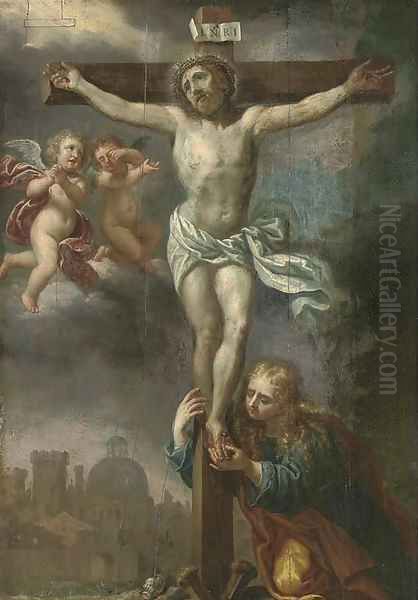 The Crucifixion Oil Painting by Gaspar De Crayer