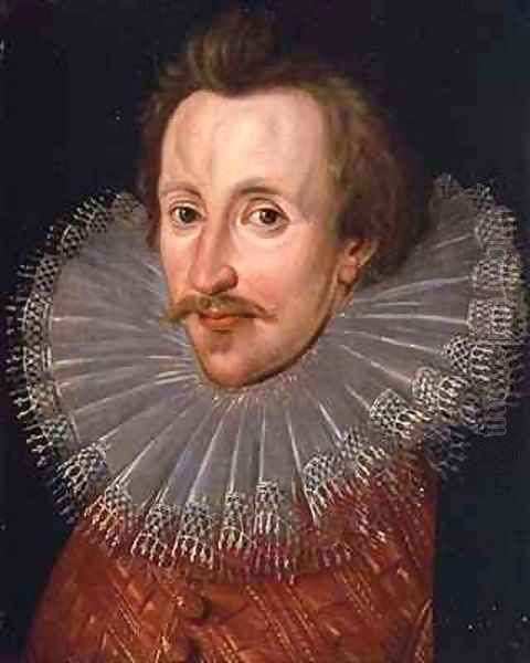 Portrait of Sir Philip Sidney 1554-86 Oil Painting by John de, the Younger Critz