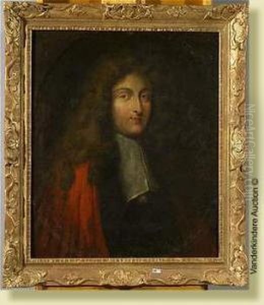 Portrait D'un Gentilhomme Oil Painting by Claude Lefebvre