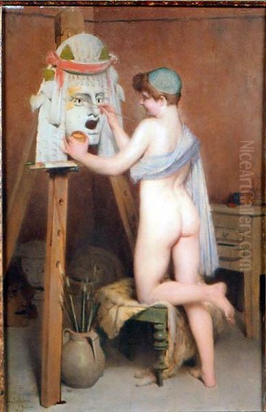 La Comedie Oil Painting by Jules Joseph Lefebvre