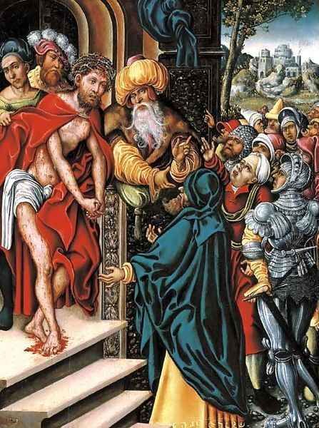 Ecce Homo Oil Painting by Lucas The Elder Cranach