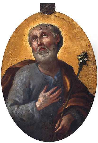 Saint Joseph Oil Painting by Antonio Allegri, Called Correggio