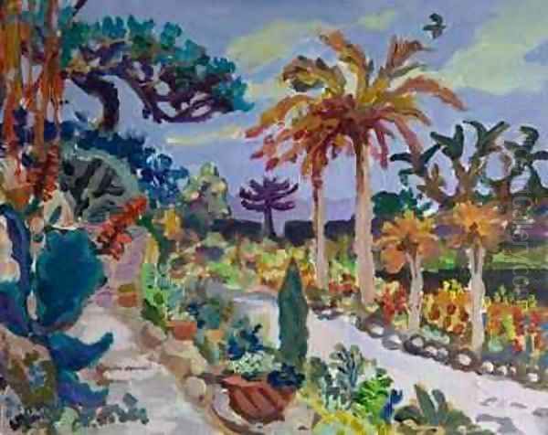 In Tresco Garden Oil Painting by Giovanni Francesco Camocio