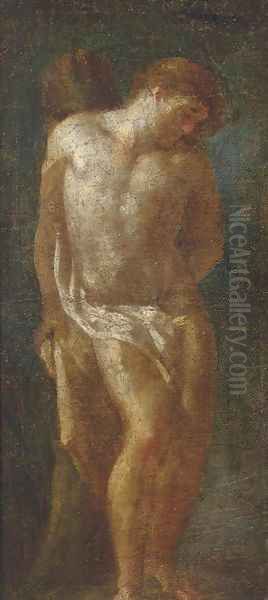 Saint Sebastian Oil Painting by Ludivico Carracci