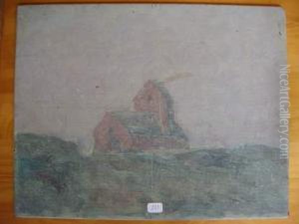 Jobourg - Oil Painting by Charles, L'Aine Lemire