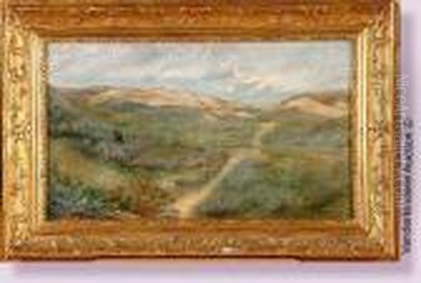 Dunes Animees Oil Painting by Georges Lemmers