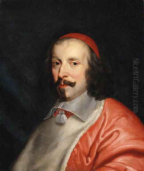 Portrait of Cardinal Richlieu Oil Painting by Philippe de Champaigne