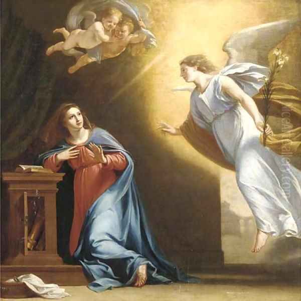 The Annunciation Oil Painting by Philippe de Champaigne