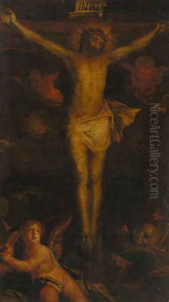 The Crucifixion Oil Painting by Philippe de Champaigne