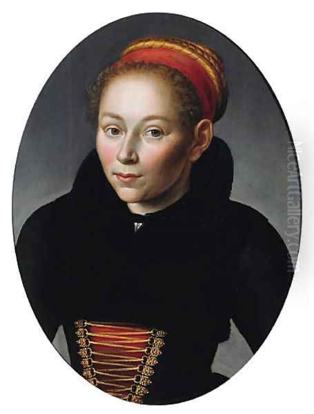 Portrait of a Woman Oil Painting by Jan Claesz