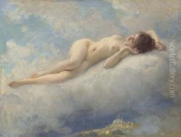 Reve D'orient Oil Painting by Charles Amable Lenoir