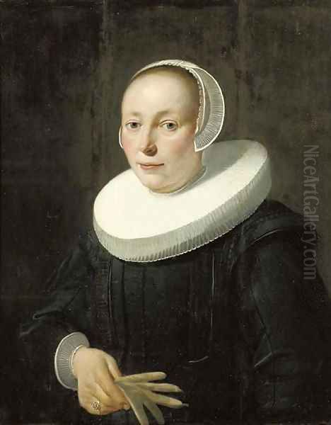 Portrait of a lady Oil Painting by Jacob Gerritsz. Cuyp