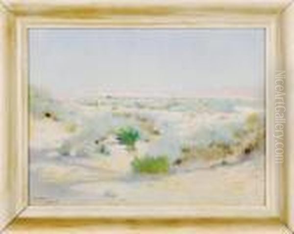 Le Desert En Fleur-algerie Oil Painting by Paul Alexandre Alfr. Leroy