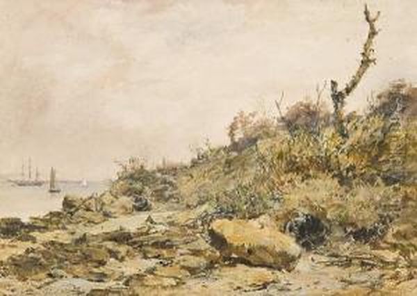 E. Cowes, Isle Of Wight Oil Painting by Jules Lessore