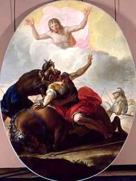 The Conversion of St Paul Oil Painting by Ambroise Crozat