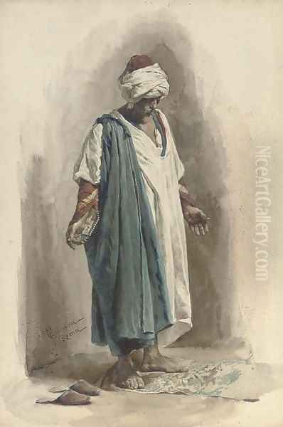 Moorish prayers Oil Painting by Francesco Coleman