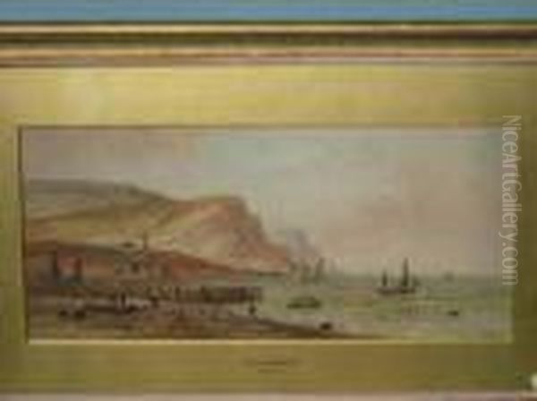 Southshields Oil Painting by Edward Morland Lewis