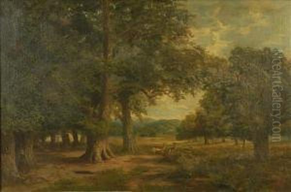 Views Of Richmond Oil Painting by J. Lewis