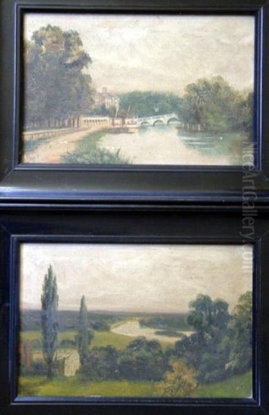 Views Of Richmond Oil Painting by J. Lewis