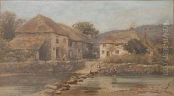 Chagford Oil Painting by Alfred Leymann