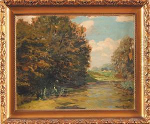 Sloneczny Dzien Oil Painting by Hans Licht